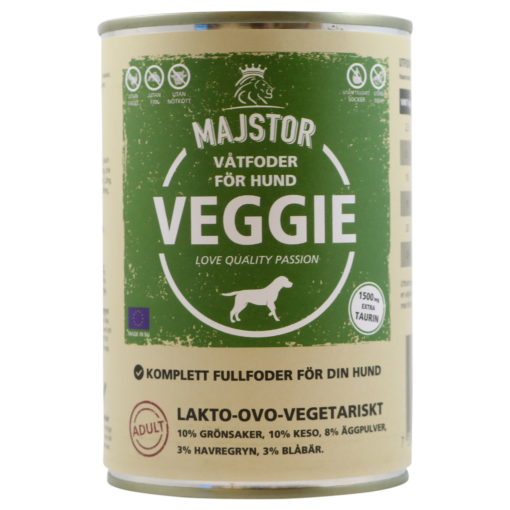 Majstor Veggie Vegetarisk hundefoder på dåse
